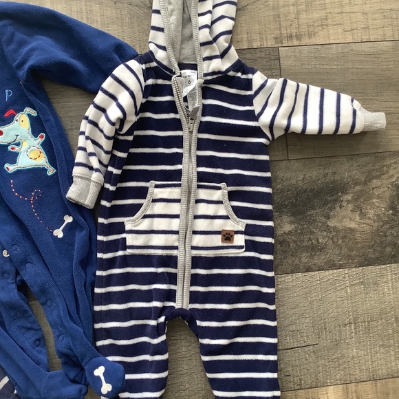 Four 6 month sleepers, Carters, Pekkle - Picture 3 of 7